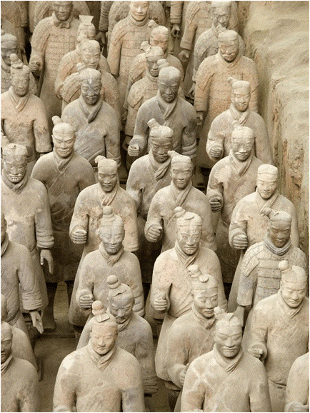 Shawn Kinkade, 'Emperor Qin’s Terra Cotta Army', China, 210 BCE